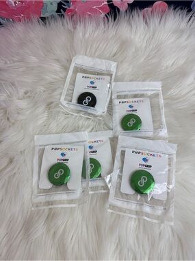 Poshmark Swag Poshfest Pop Socket New In Package Bundle Lot of 5 Set